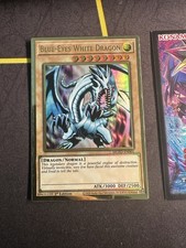 Yugioh Blue Eyes White Dragon MGED-EN001 Maximum Premium Gold Rare 044 NM