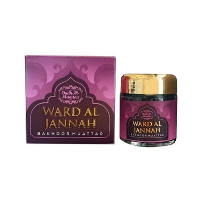 Bakhoor Ward Al Jannah 40g Rose Citrus Wood Lasting Home Fragrance Oud Incense