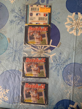 1990 Panini BASEBALL Stickers Album SEALED w/ 5 Sticker Packets Nolan Ryan