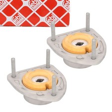 2x febi Federbeinlager + Anschlagpuffer für PORSCHE 991 Carrera / Turbo hinten