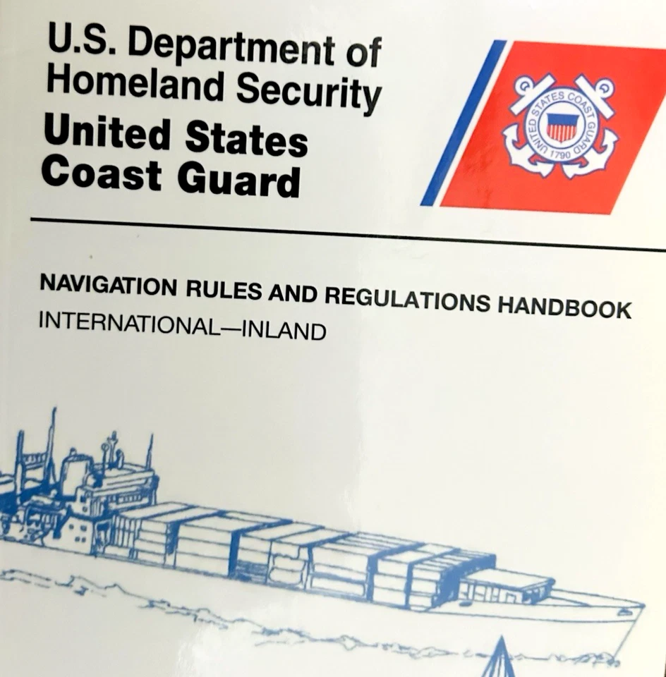 US Coast Guard Navigation Rules And Regulations Handbook  August 2014 Edition - Image 2 of 4
