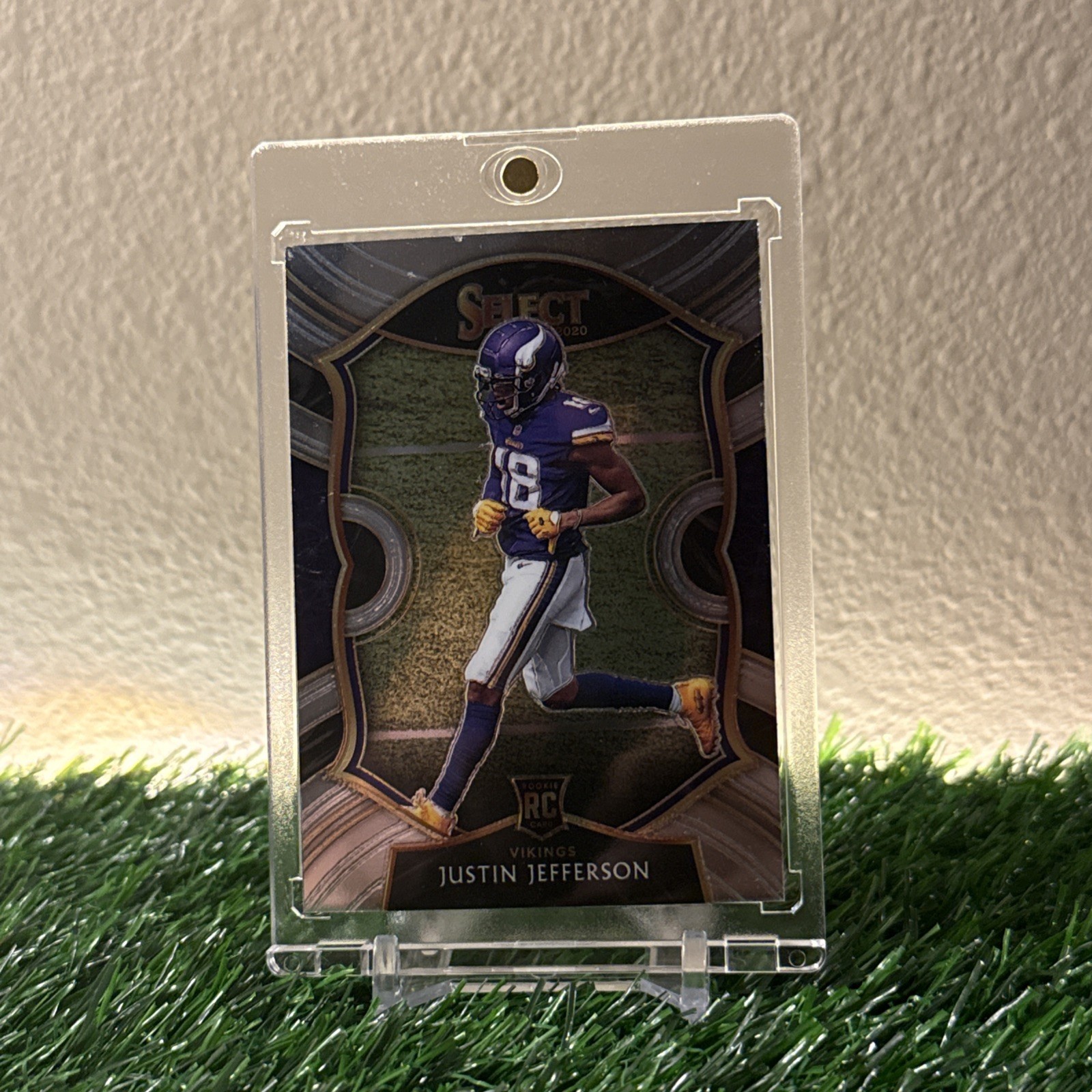 2020 Panini Select - Club Level Justin Jefferson #261 (RC)