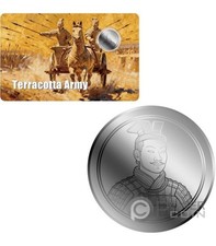 TERRACOTTA ARMY 1/500 Oz Platinum Coin 25$ Liberia 2026 9999.99 per troy oz