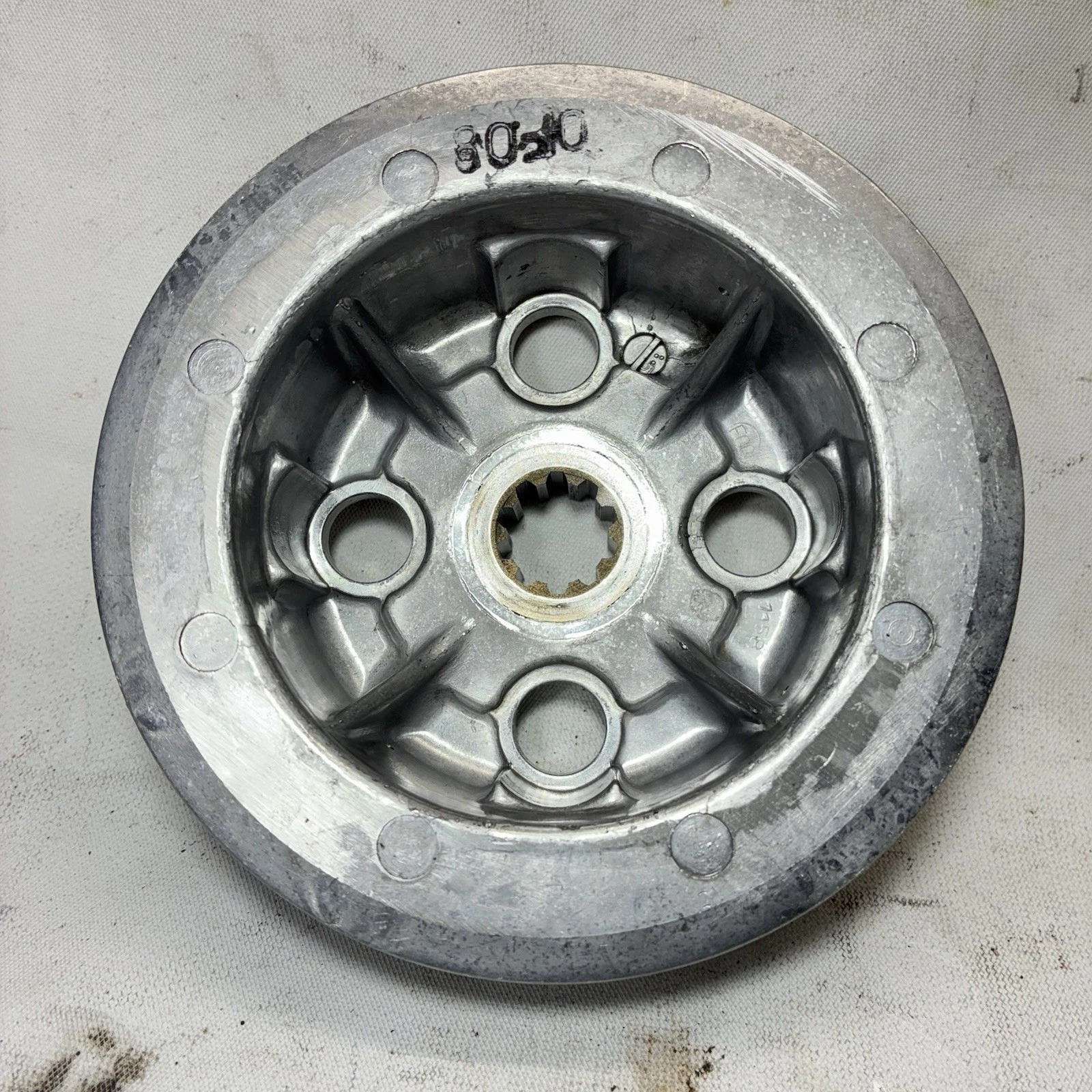 1996 KAWASAKI KDX200 CLUTCH INNER HUB AND RINGS 1995-2006