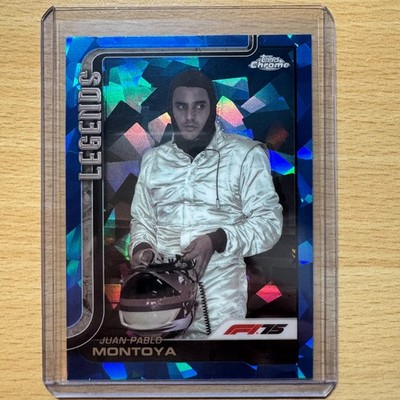Juan Pablo Montoya (Legends) - #156 - 2025 Topps Chrome F1 Sapphire