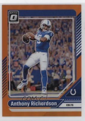 2024 Panini Donruss Optic Orange Prizm 37/249 Anthony Richardson #82 1b50