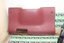 94-97 Ram Pickup - Dash Panel Lower Trim Bezel Plate Maroon Red Knee Steering