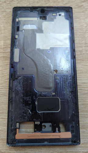 Original Samsung Galaxy S22 Ultra S908B Mittelrahmen Display Rahmen Schwarz - 第 2/5 張圖片
