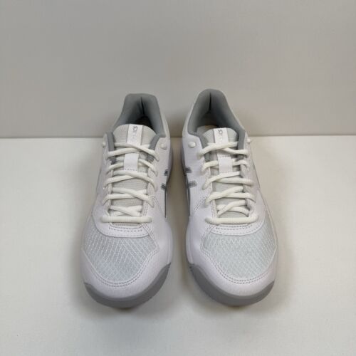 Scarpe da ginnastica ASICS Gel-Challenger 13 Padel bianche argento puro UK 4,5 nuove - Foto 2 di 6