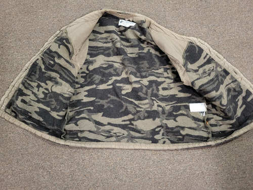 Vintage Columbia Mountain Gallatin Range Wool Camo Hunting Vest - XL Brown - Picture 4 of 7