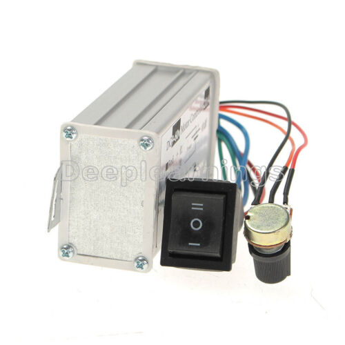 12V 24V 20A Max PWM DC Motor Stepless Variable Speed Controller 25kHz Switch New - Picture 2 of 13