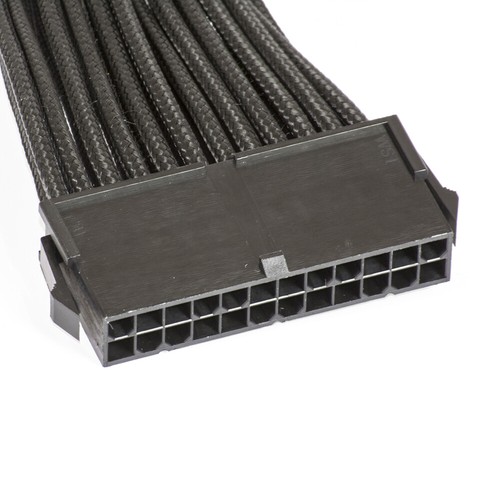 PHANTEKS 24-Pin ATX Verlängerung 50cm - sleeved schwarz - Bild 3 von 3
