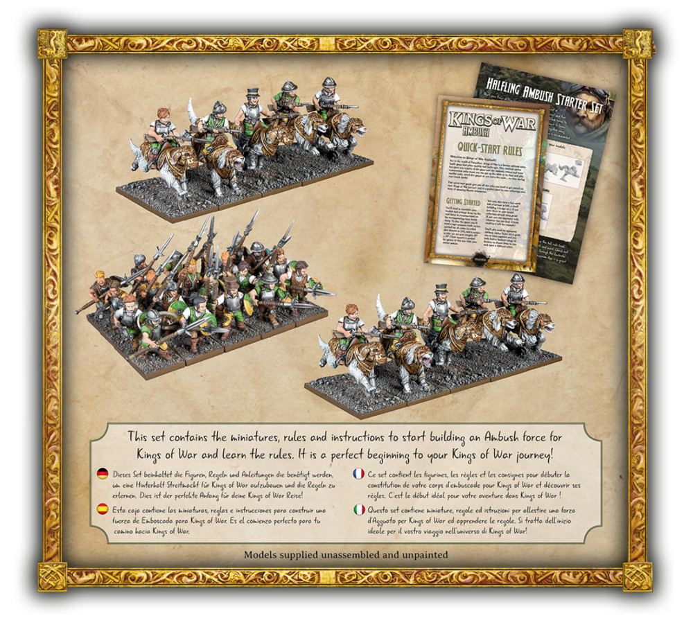 Thumbnail - Kings Of War - Halfling Ambush Starter Set - Mantic Kow
