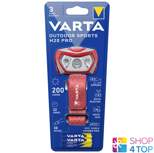 VARTA Outdoor Sports H20 Pro red au meilleur prix sur