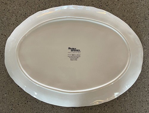 Better Homes and Gardens Poinsettia Serving Platter, Home Interiors, 17-7/8”x13” - Picture 5 of 6