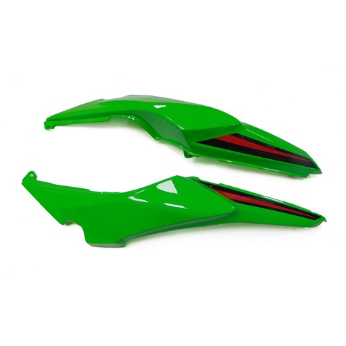 ABS Plastic Bodykit For Kawasaki ER6F/Ninja 650r 2020-2023 Green Black Fairings - Picture 9 of 9