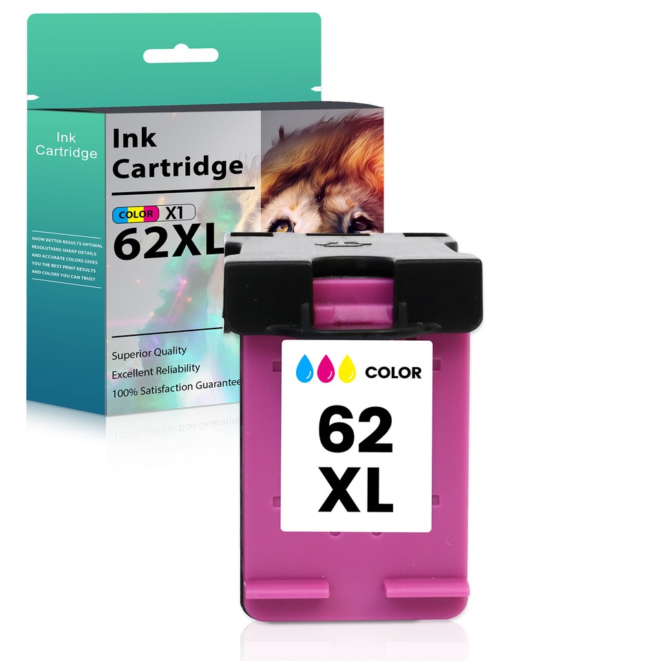 Lemero 62XL Patronen Kompatibel für hp 62 druckerpatronen schwarz Farbe für HP Envy 5540 5544 5660 5640 7640 8000 OfficeJet 200 5740 5742 5744 8040