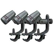 Sennheiser E604 Tom Snare Dynamic Cardioid Instrument Microphone 3 PACK