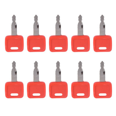 10 Pack Ignition Key For Hitachi John Deere Zex Excavator Heavy Equipment