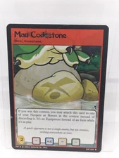 Mau Codestone 54/100 Mystery Island - Uncommon Neopets card