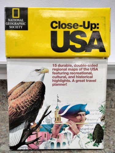 National Geographic Society Close-Up: USA 1996 Regional Maps