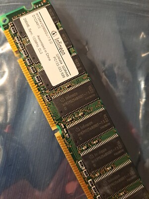 256MB PC133 Infineon 168-PIN Sdram Dimm Roland Fantom Xa XR G6 X6 G7 X7 G8 X8
