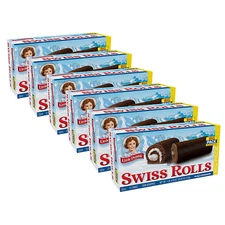 Little Debbie Big Pack Swiss Rolls (6 Big Pack Boxes)
