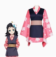 Demon Slayer Makomo Cosplay Costume Kimono Costume