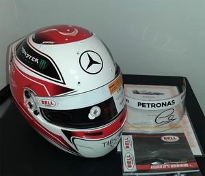 Bell RS 7 K* Lewis Hamilton* Helmet 2020 . SIGNED VISOR ...