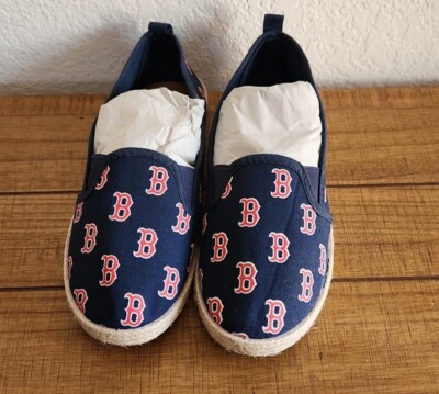 Boston Red Sox MLB Women's Canvas Espadrilles Size Small (5-6)