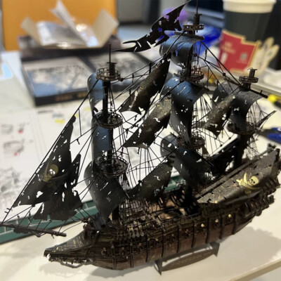 Piececool 3d Puzzles Der Fliegende Holländer Metall Puzzle Modell Holidays Kits