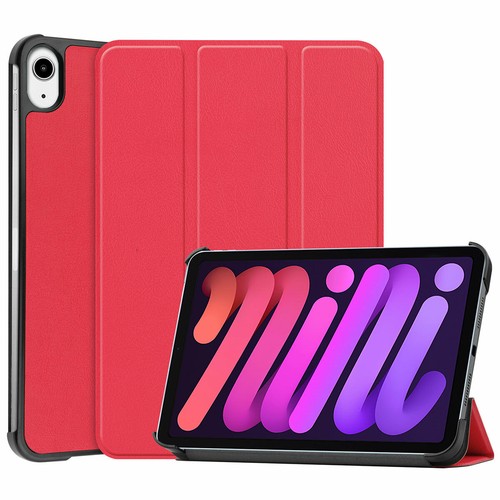 Folio Smart Cover Tri-Fold Leather Stand Case Cover For Apple iPad mini 6 A17Pro - Picture 61 of 148