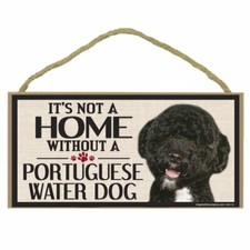 Imagine This Wood Sign for Portuguese Water Dog Breeds
