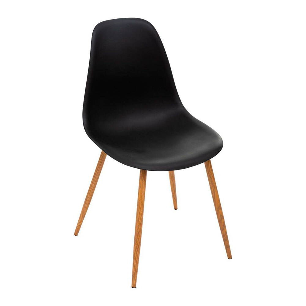 SILLA DE COMEDOR NEGRA COL.'TAHO' 47x53x85cm