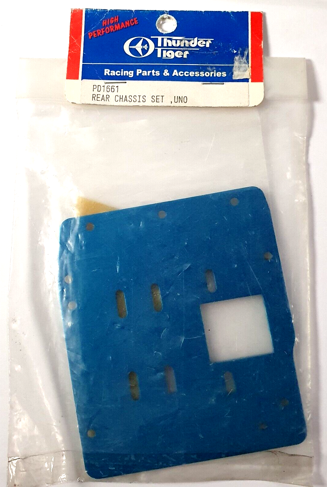 Thunder Tiger Rear Chassis Set PD1661  For Uno - Vintage RC Spares