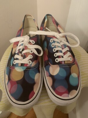 VANS Authentic Flashing Lights Dots Circles  Fashion Unisex Shoes New no box