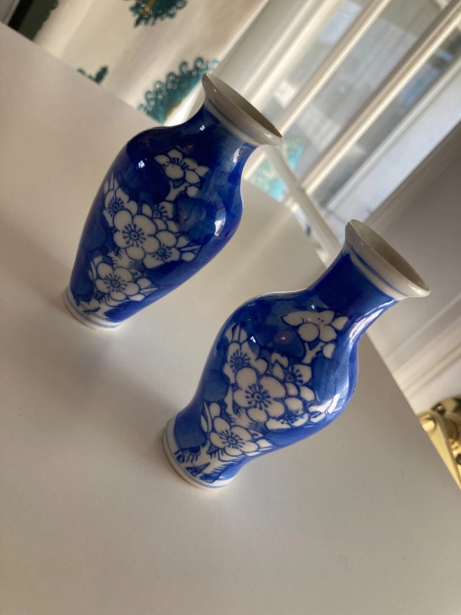 蓝色1940 年后中国古董花瓶| eBay