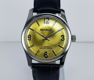 benrus shockproof watch