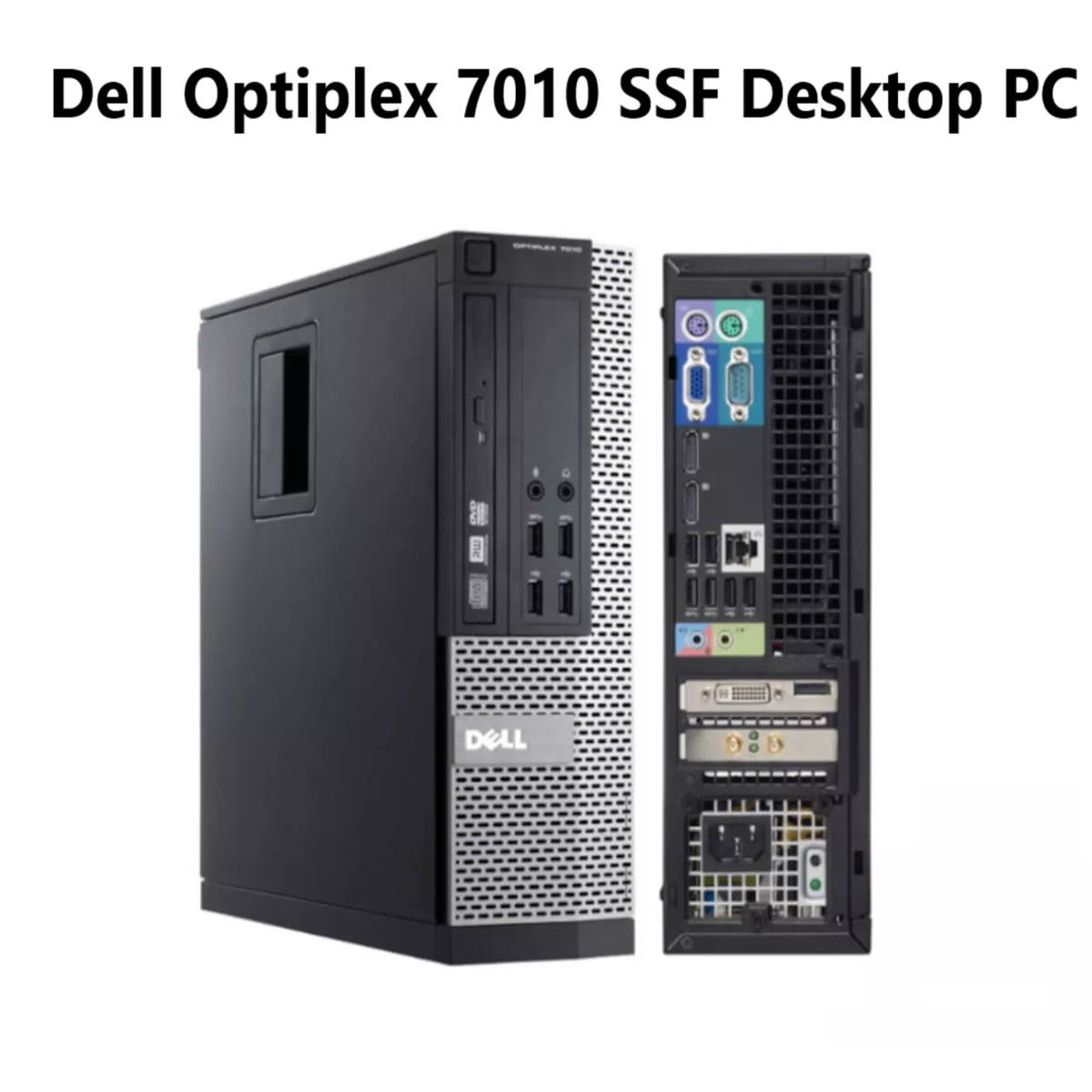 Fast Dell OptiPlex 7010 Intel Core i5-2400 Ram 8GB 512GB SSD