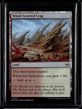 Wind-Scarred Crag - 271 - Foil - TDM - NM - MTG Magic the Gathering