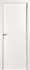 Porta Interna Battente 210x80 cm MDF Bianco KB0203BA001MKBI Nbrand