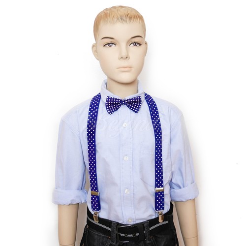 bow tie & suspender set for new born Baby Toddler Kids Boys Girls - Picture 66 of 232