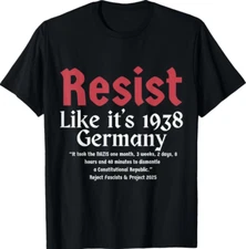 Resist Anti-Trump Political Protest T-Shirt