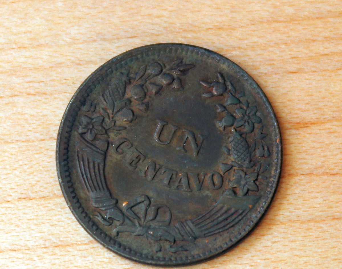 ペルー 1CENTAVO 1センタボ 1ケンタボ 1948年 1948 Peru 1