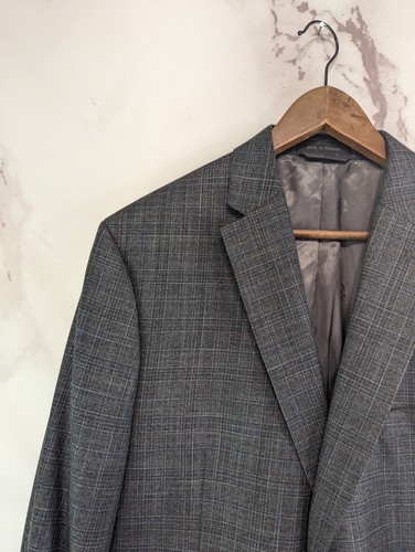 Lauren Ralph Lauren Anzug Sakko Herren 46 L Grau Blazer 2 Knopf Sport Mantel - Bild 2 von 10
