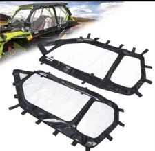 StarknightMT RZR 1000 XP Cab Enclosure Upper Doors, RZR 2 Seat Soft Side Windows