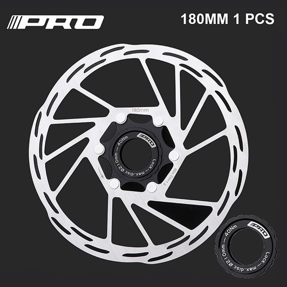 TRP-25 Disc Brake Rotor - 140mm Center Lock 1.8mm Silver/Black - View #11