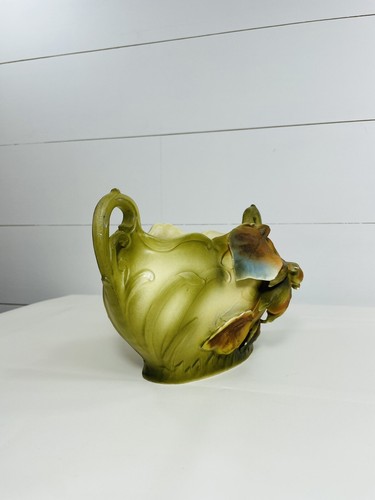 Antiguo jarrón plantador de cerámica Royal Dux Austria Art Nouveau - Imagen 12 de 12