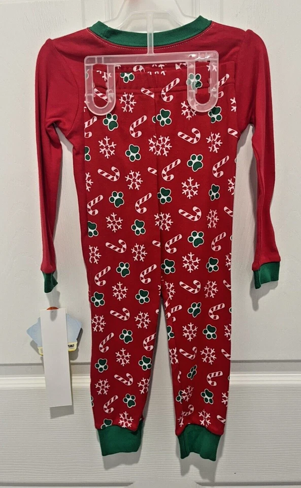 Paw Patrol Boys 2-piece Cotton Snug Fit Christmas Pajama Set NWT - Image 4 of 4