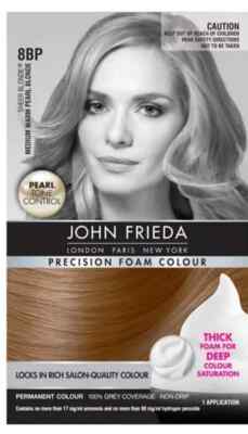 JOHN FREIDA PRECISION FOAM MEDIUM WARM PEARL BLONDE 8BP UK
